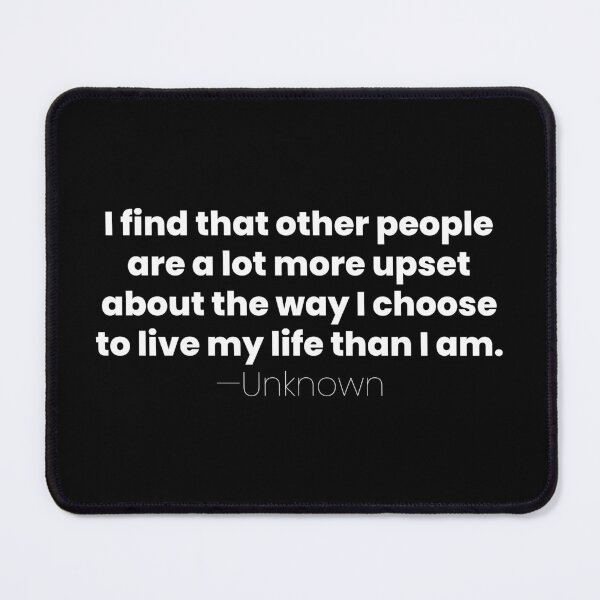 Item preview, I Find That Other People, Unknown Introvert Quote designed and sold by MariosNydras.