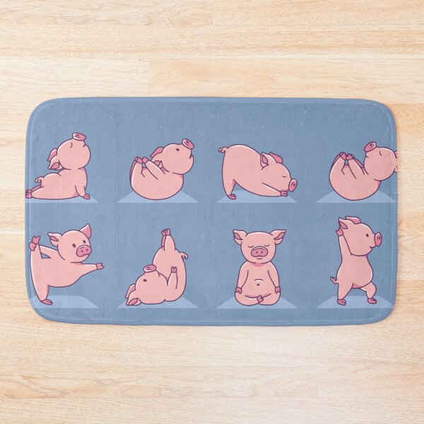 Item preview, piggy yoga | yoga pig designed and sold by DerSenat.