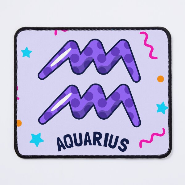 Item preview, Aquarius zodiac sign symbol - astrology sign designed and sold by astroful.