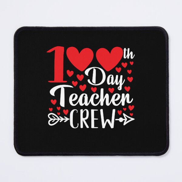 Item preview, 100th Day Teacher Crew Kindergarten 100 Day School Teacher Crew designed and sold by Md. Manjur Ahamed.