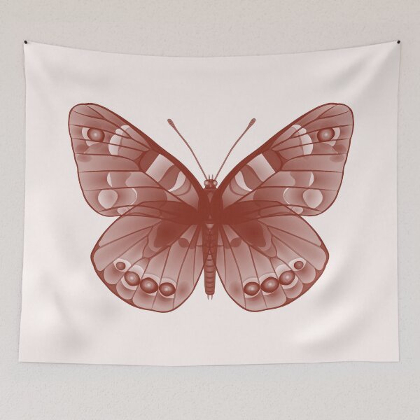 Item preview, Brown coffe Tropical butterfly designed and sold by Elonium.