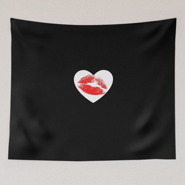 Item preview, Valentines  Kiss my Heart- classic  designed and sold by Cheeky Popp.