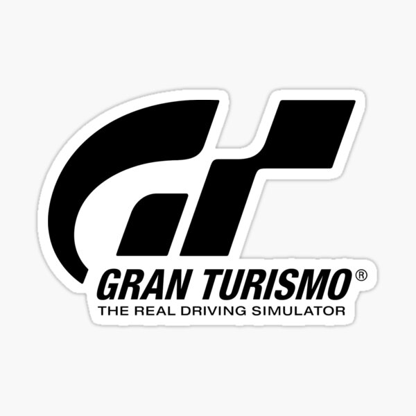 Logo Gran Turismo - Noir Sticker