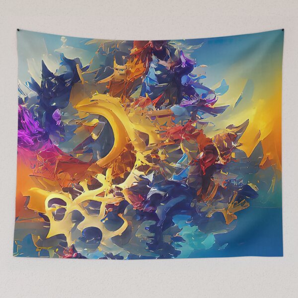 Item preview, Vibrant Infinite Fractal designed and sold by Arkneer.