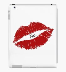 Read My Lips: No iPad Case/Skin