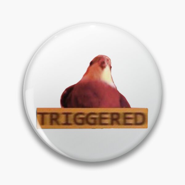 Item preview, triggered bird meme designed and sold by celestivl.