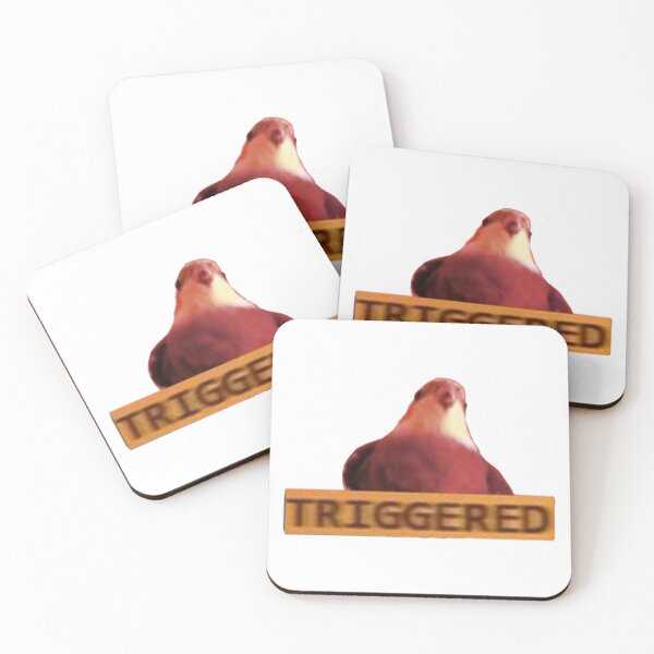 Item preview, triggered bird meme designed and sold by celestivl.