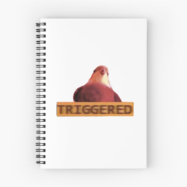 Item preview, triggered bird meme designed and sold by celestivl.