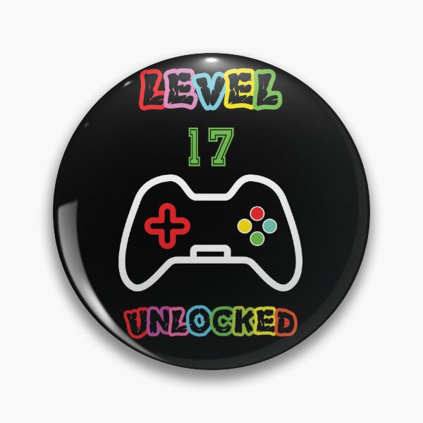 Item preview, Level 17 Unlocked, 17th Birthday Gift designed and sold by jain-ravi002.