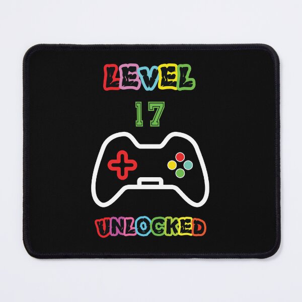 Item preview, Level 17 Unlocked, 17th Birthday Gift designed and sold by jain-ravi002.