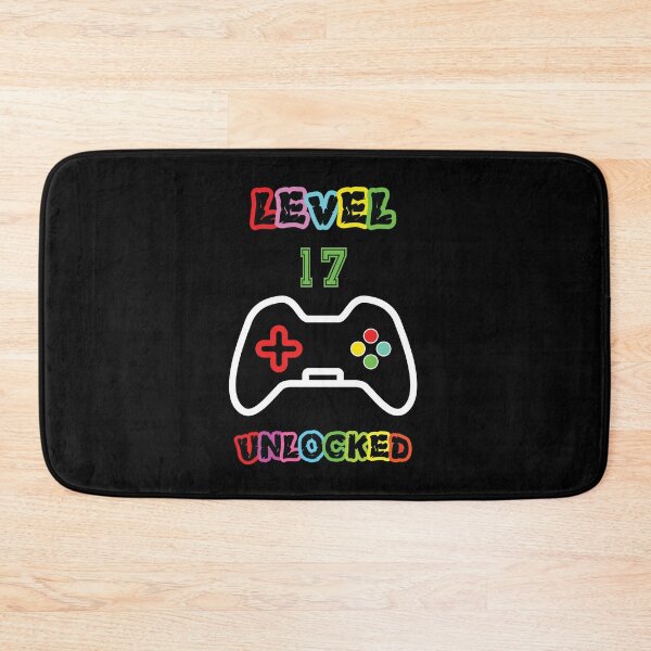 Item preview, Level 17 Unlocked, 17th Birthday Gift designed and sold by jain-ravi002.