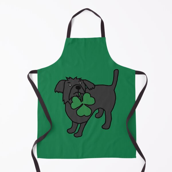 Item preview, St Patricks Day Dog with Shamrock designed and sold by ellenhenry.