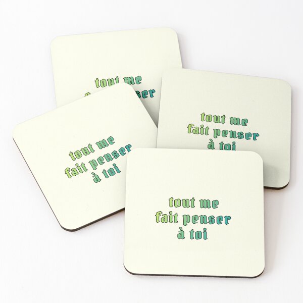 Item preview, Tout me fait penser à toi designed and sold by FeelTune.