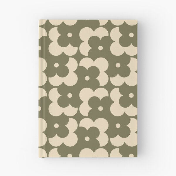 Item preview, Blomma, Green Retro Flower Pattern in Retro Color Style designed and sold by BesanoStyle.