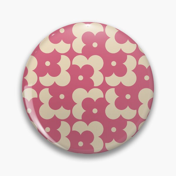 Item preview, Blomma, Pink Retro Flower Pattern in Retro Color Style designed and sold by BesanoStyle.