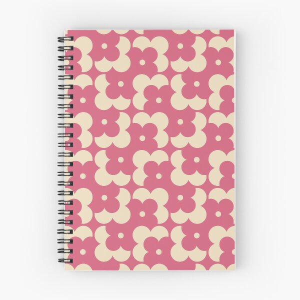 Item preview, Blomma, Pink Retro Flower Pattern in Retro Color Style designed and sold by BesanoStyle.