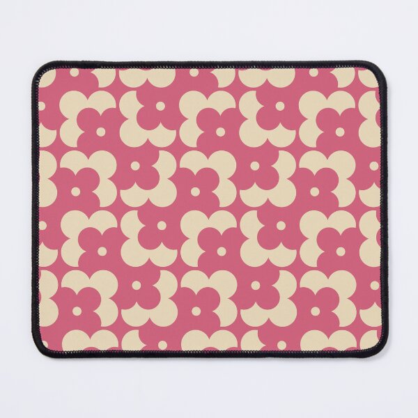 Item preview, Blomma, Pink Retro Flower Pattern in Retro Color Style designed and sold by BesanoStyle.