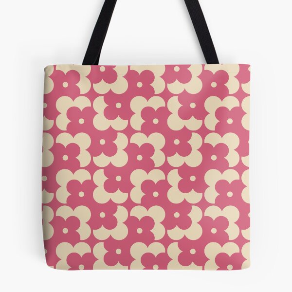 Item preview, Blomma, Pink Retro Flower Pattern in Retro Color Style designed and sold by BesanoStyle.