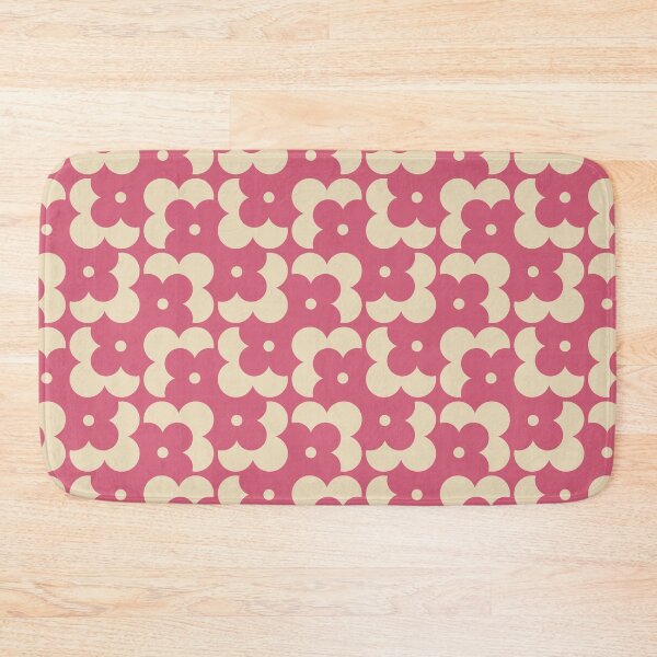 Item preview, Blomma, Pink Retro Flower Pattern in Retro Color Style designed and sold by BesanoStyle.