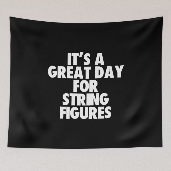 Item preview, It's a Great Day For String Figures designed and sold by kindxinn.