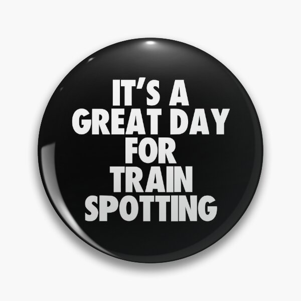 Item preview, It's a Great Day For Train Spotting designed and sold by kindxinn.