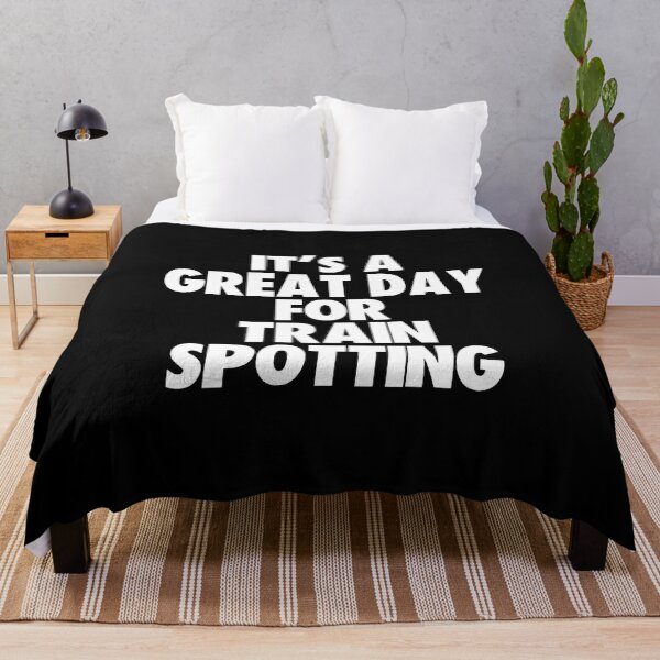 Item preview, It's a Great Day For Train Spotting designed and sold by kindxinn.