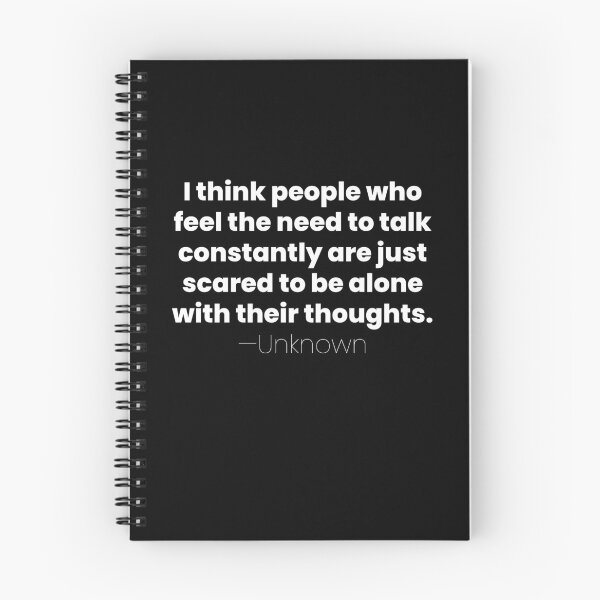 Item preview, I Think People Who, Unknown Introvert Quote designed and sold by MariosNydras.
