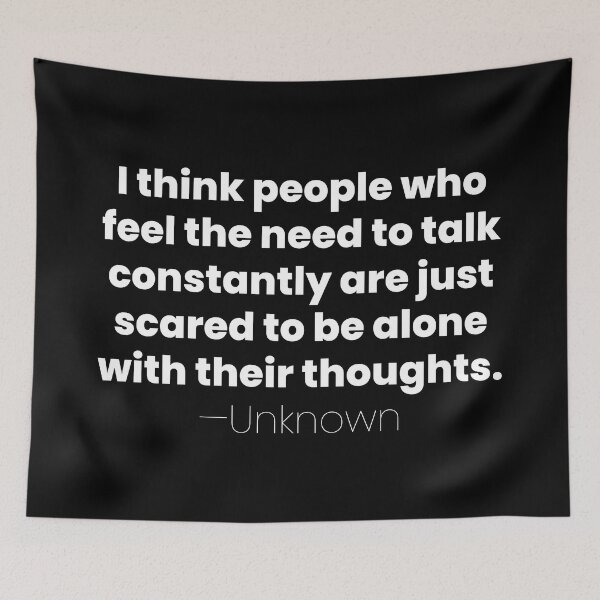 Item preview, I Think People Who, Unknown Introvert Quote designed and sold by MariosNydras.