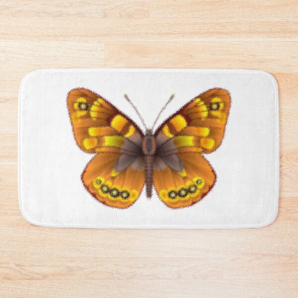 Item preview, Pixel yellow Tropical butterfly designed and sold by Elonium.