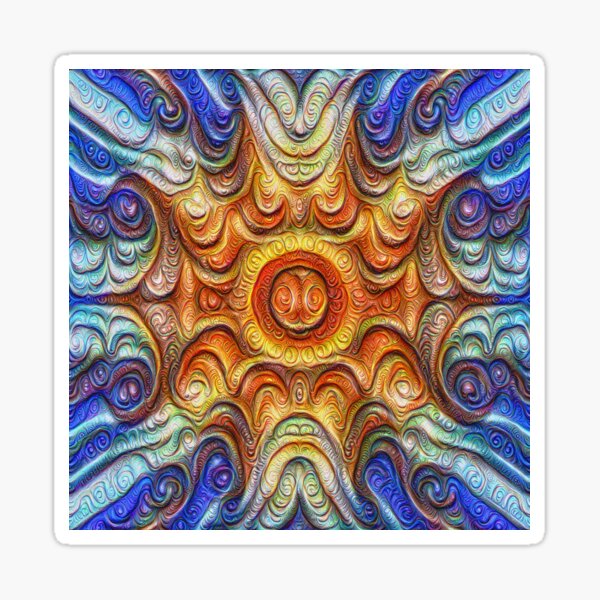 Item preview, Frozen Sun #DeepDream #Art designed and sold by blackhalt.