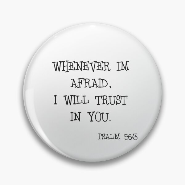 Item preview, WHENEVER I'M AFRAID designed and sold by godswordinc.