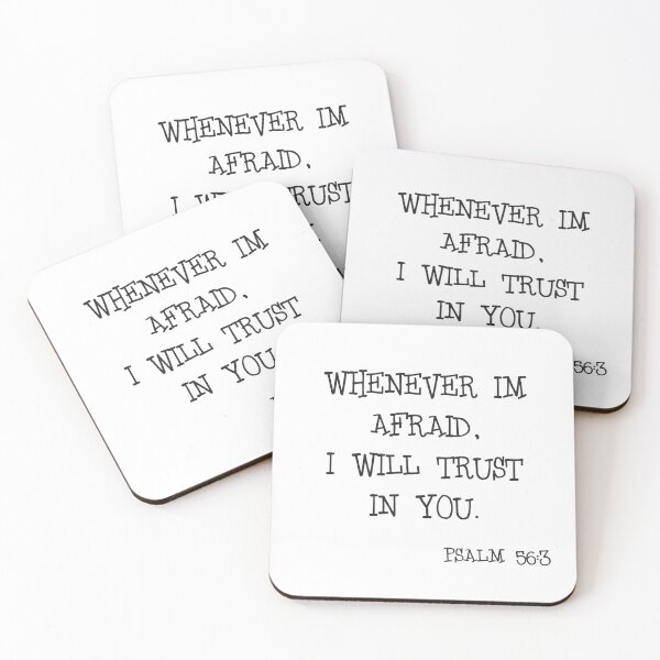 Item preview, WHENEVER I'M AFRAID designed and sold by godswordinc.