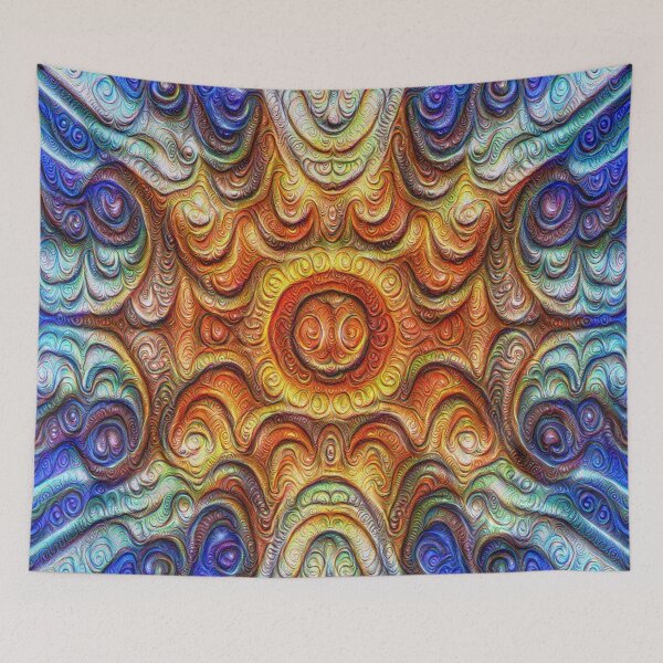 Item preview, Frozen Sun #DeepDream #Art designed and sold by blackhalt.