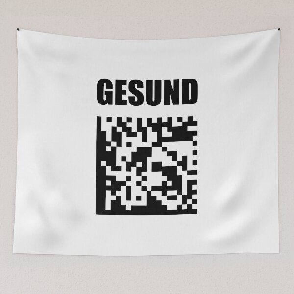 Item preview, unvaccinated not vaccinated QR code designed and sold by Radixbarny.