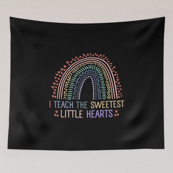 Item preview, I Teach The Sweetest Hearts Rainbow Teacher Valentines Day designed and sold by Davestre Designs.
