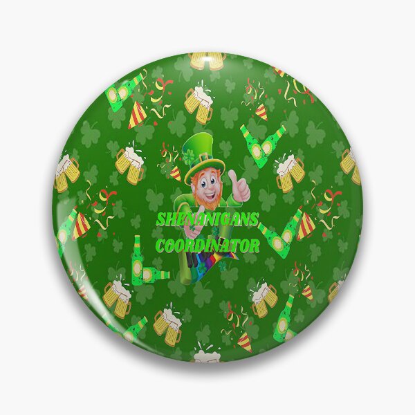 Item preview, Shenanigans coordinator Fun Design, Let The Shenanigans Begin, Lucky Shamrock Irish Culture, Shenanigans Squad   designed and sold by Adri Barnard.