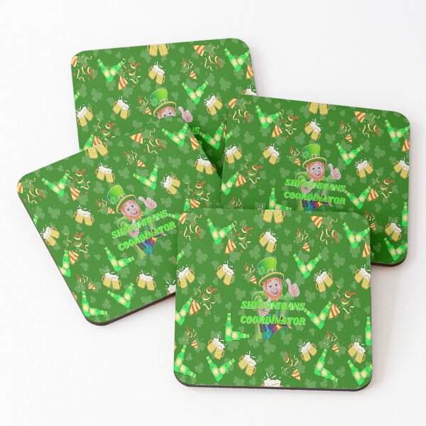 Item preview, Shenanigans coordinator Fun Design, Let The Shenanigans Begin, Lucky Shamrock Irish Culture, Shenanigans Squad   designed and sold by Adri Barnard.