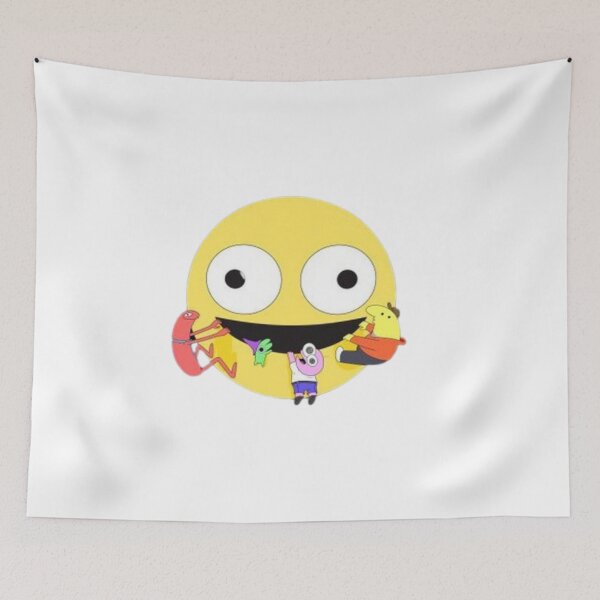 Item preview, smiling friends logo Essential T-Shirt designed and sold by Abdel-illah farah.