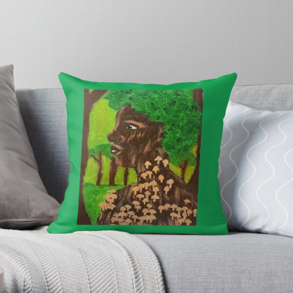 The Elements: Earth Throw Pillow