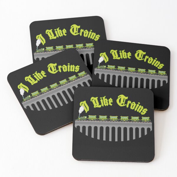 Item preview, I Like Trains - Green designed and sold by Chubuter.