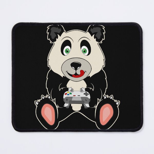 Item preview, Video Gaming Panda Art - Gamer Panda designed and sold by PolishDesigns.