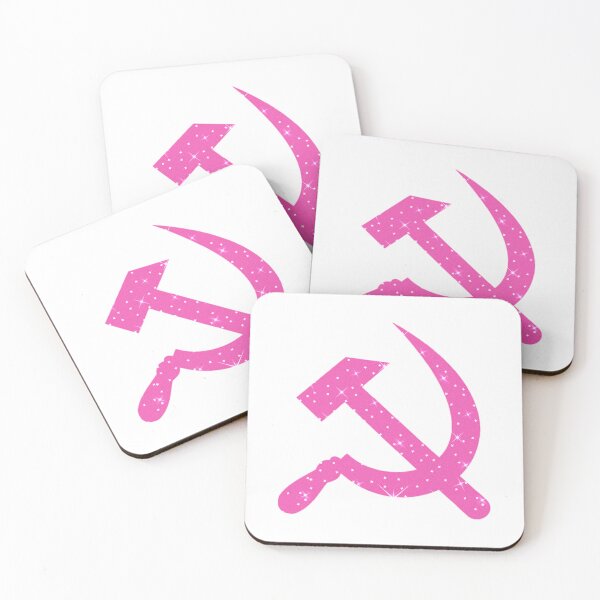 Item preview, Pink Sparkly Communist Symbol designed and sold by -The-artist-.