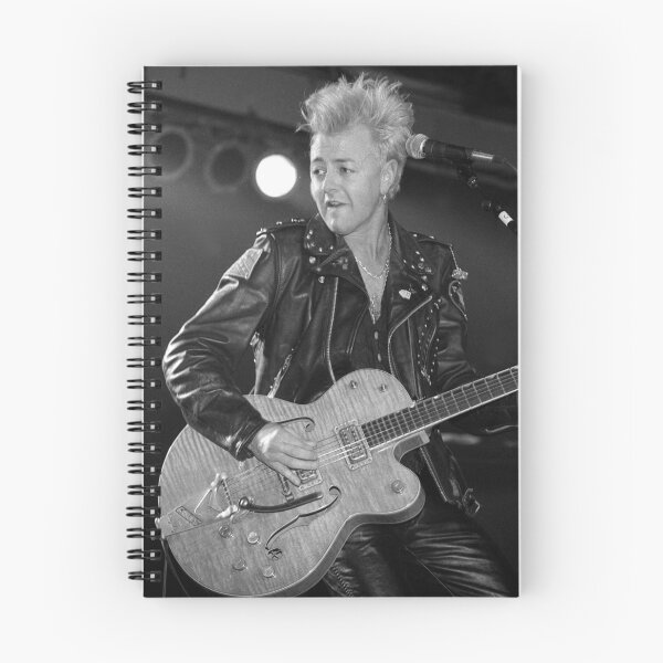 Item preview, Brian Setzer BW Photograph designed and sold by ConcertImages.