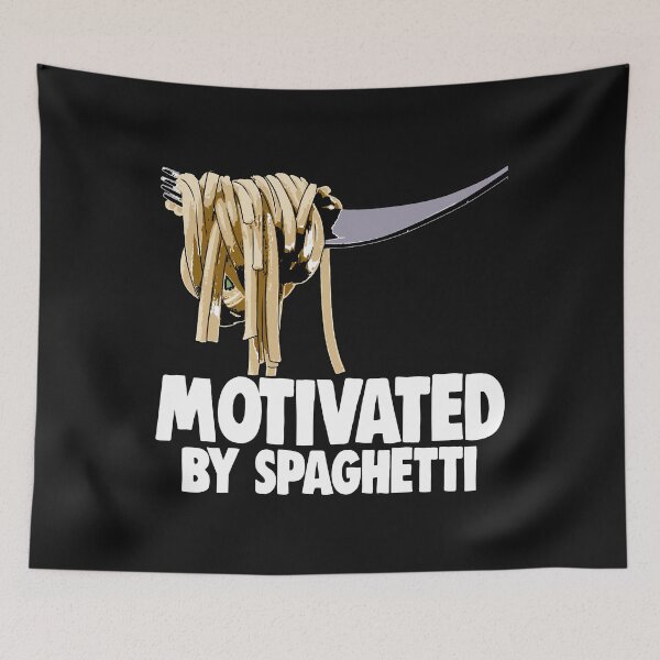 Item preview, Motivated By Spaghetti designed and sold by Bendthetrend.