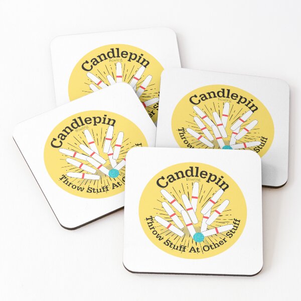 Item preview, Candlepin Bowling Throw Stuff At Other Stuff designed and sold by villagegorilla.