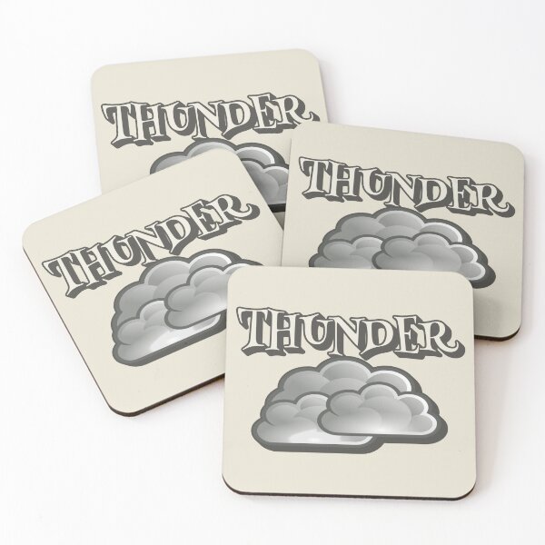 Item preview, Thunder And Lightning Couples Design, Fun Thunder Clouds Design For Stormy Weather Lovers designed and sold by TrulyEpoque.