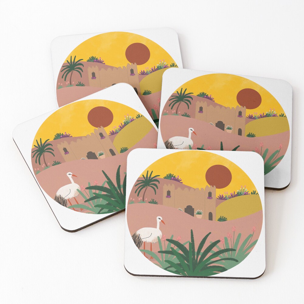 Item preview, Coasters (Set of 4) designed and sold by RabbitGuides.