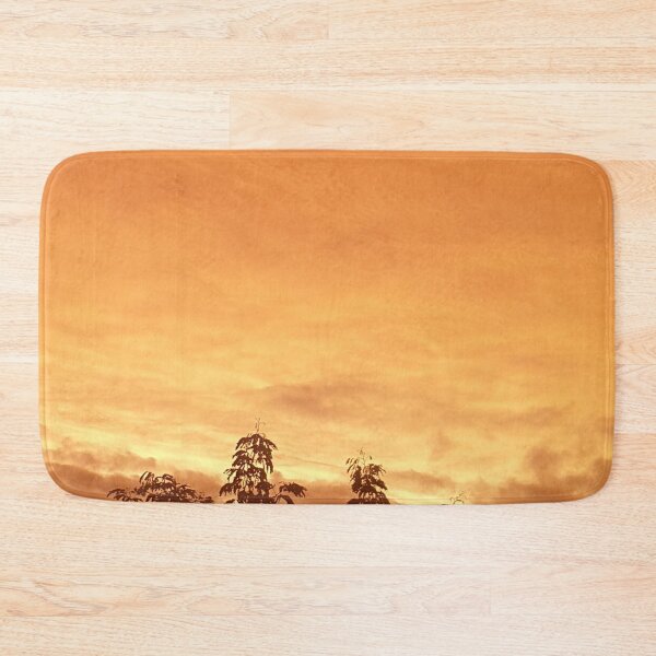 Item preview, Orange Sunset with Palm Trees designed and sold by Bennymp.