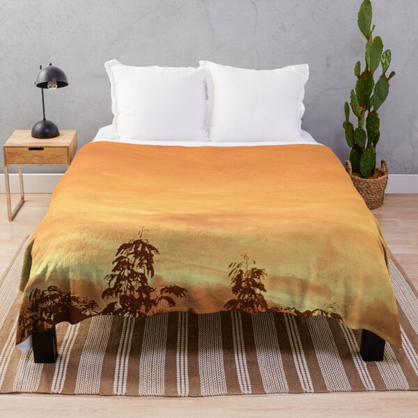 Item preview, Orange Sunset with Palm Trees designed and sold by Bennymp.