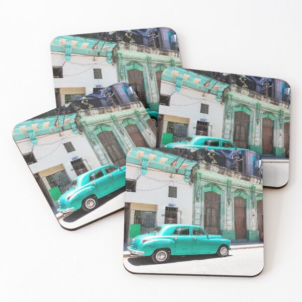 Item preview, Green Car, Old Havana, Cuba designed and sold by Paul Thompson Photography.